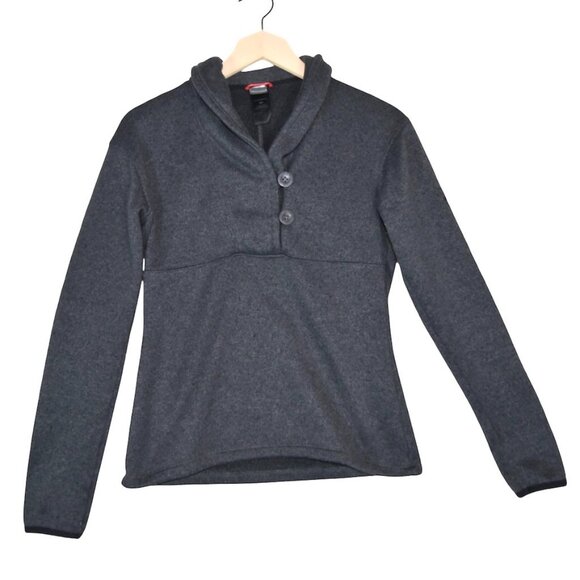The North Face Crescent Shawl Pullover Sweater Women's Size S - Picture 1 of 7